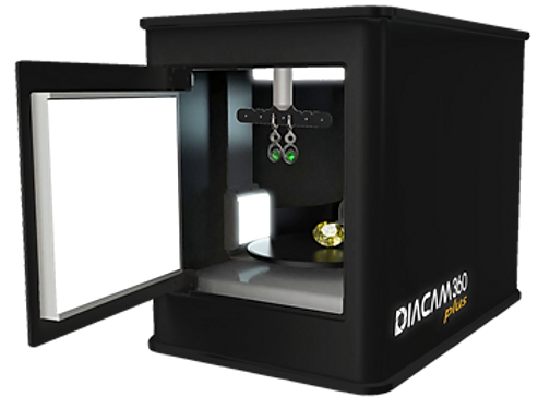 DiaCam360 PLUS – Vollautomatische professionelle Lösung für die Schmuck- und Edelsteinfotografie