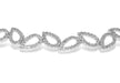 Leaf Link Bracelet 18ct White Gold & Diamonds9