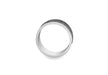 Hoxton London Men's Sterling Silver Bamboo Oxidised  Ring
