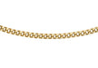 9ct Yellow Gold 40 Diamond Cut Curb Chain 41m/16"9