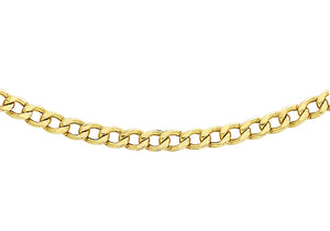 9ct Yellow Gold 60 Curb Chain 41m/16"9