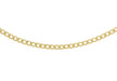 9ct Yellow Gold 50 Flat Curb Chain 41m/16"9