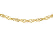 9ct Yellow Gold 35 Diamond Cut Sing Curb Chain 46m/18"9