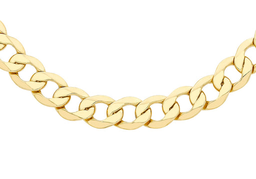 9ct Yellow Gold 200 Curb Chain 41m/16"9