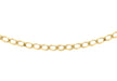 9ct Yellow Gold 40 Flat Curb Chain 41m/16"9