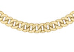 9ct Yellow Gold Diamond Cut 4.3mm Round Link Curb Chain 46m/18"9