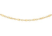 9ct Yellow Gold ube Link Trace Chain 41m/16"9