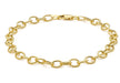 9ct Yellow Gold Textured Belcher Bracelet