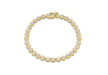 9ct Yellow Gold 1.07t Diamond DoughnCut Link Bracelet 18m/7"9