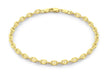 9ct Yellow Gold Marine Link Bracelet 19m/7.5"9