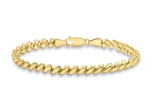 9ct Yellow Gold San Marco Bracelet