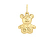 9ct Yellow Gold Sitting Teddy Bear Pendant