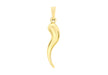 9ct Yellow Gold Wave Horn Pendant