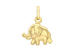 9ct Yellow Gold 12mm x 15mm Elephant Pendant