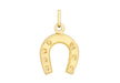 9ct Yellow Gold Horseshoe Pendant