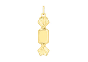 9ct Yellow Gold Toffee Pendant