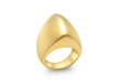 9ct Yellow Gold Triangle Eletroform Ring