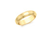 9ct Yellow Gold MultiFacetedBand Ring