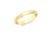 9ct Yellow Gold FacetedBand Ring