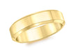 9ct Yellow Gold 5mm Bevel Edge Band Ring