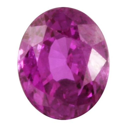 1.28ct Oval Pink Sapphire 6.4x5.2mm - Dynagem 