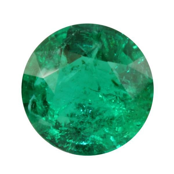 2.02ct Round Emerald 8.5mm - Dynagem 