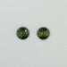 0.59ct Pair of Round Faceted Tourmalines 4.1mm - Dynagem 