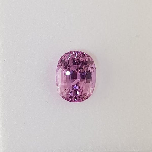 4.09ct Cushion Cut Pink Sapphire 9.7x7.6mm - Dynagem 