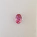 1.61 Oval Faceted Pink Sapphire 7.4x5mm - Dynagem 