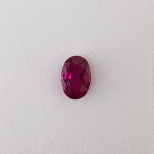 2.04ct Oval Faceted Ruby 8.4x5.7mm - Dynagem 