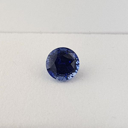 2.30ct Round Faceted Sapphire 7mm - Dynagem 
