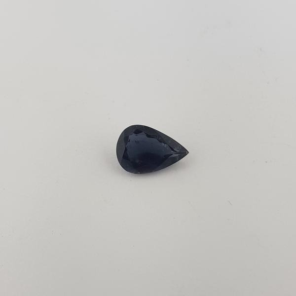 2.35ct Pear Shape Dark Blue Tourmaline 11.8x8mm - Dynagem 
