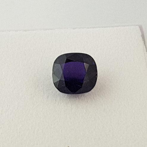 3.15ct Colour Change Cushion Cut Sapphire Certified Natural Unheated 7.7x7.1mm - Dynagem 
