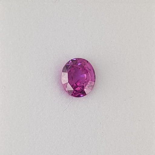 2.09ct Oval Faceted Pink Sapphire 7.4x6.5mm - Dynagem 