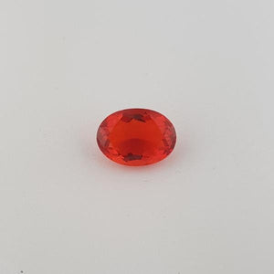 2.19ct Oval Faceted Fire Opal 11.1x8.1mm - Dynagem 
