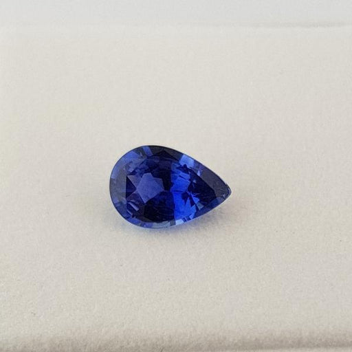 1.33ct Pear Shape Faceted Sapphire 8.8x6mm - Dynagem 