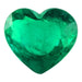 1.27ct Heart Shape Emerald 8mm - Dynagem 