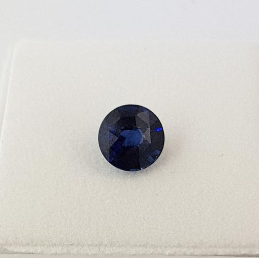 2.08ct Round Faceted Sapphire 7.5mm - Dynagem 