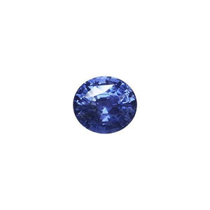 5.47ct Oval Faceted Sapphire 10.6x9.6mm - Dynagem 