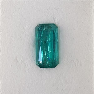 3.94ct Octagon Cut Emerald 14.3x7.5mm - Dynagem 