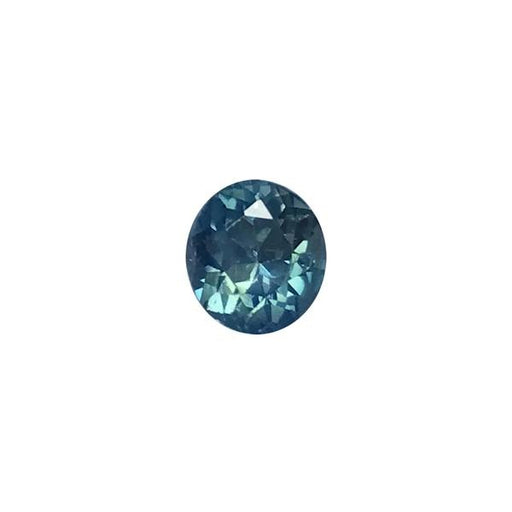 0.94ct Oval Faceted Blue-Green Sapphire 5.6x5.1mm - Dynagem 