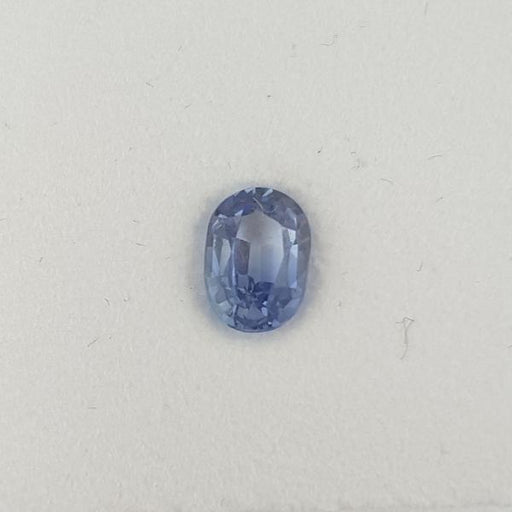 0.92ct Oval Faceted Blue Sapphire 6.5x4.7mm - Dynagem 