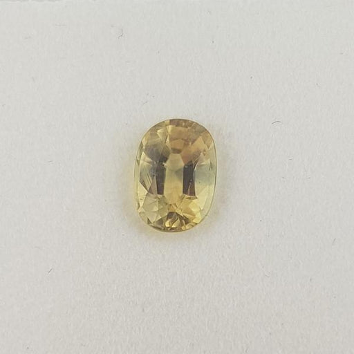 1.04ct Oval Faceted Yellow Bi-Colour Sapphire 6.8x4.8mm - Dynagem 