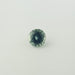 1.56ct Round Faceted Green Sapphire 6.5mm - Dynagem 