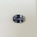 2.38ct Oval Faceted Grey Sapphire Certified Unheated 8.8x6.6mm - Dynagem 