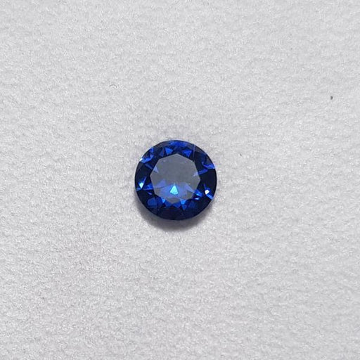 0.62ct Round Faceted Sapphire 5mm - Dynagem 
