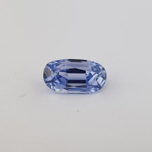 4.29ct Oval Faceted Sapphire Certified Unheated 11.6x6mm - Dynagem 