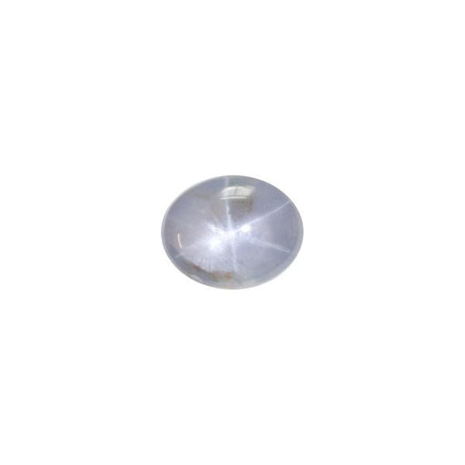 10.19ct Oval Cabochon Blue-Grey Star Sapphire 12x9.6mm - Dynagem 