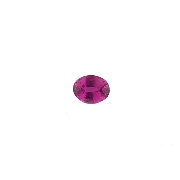 1.15ct Oval Faceted Pink Sapphire 6.8x5.2mm - Dynagem 
