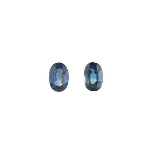 1.46ct Pair of Oval Sapphires 6.1x4.0mm - Dynagem 